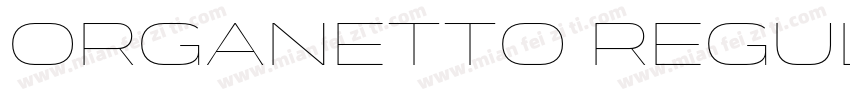 Organetto Regular Ext字体转换